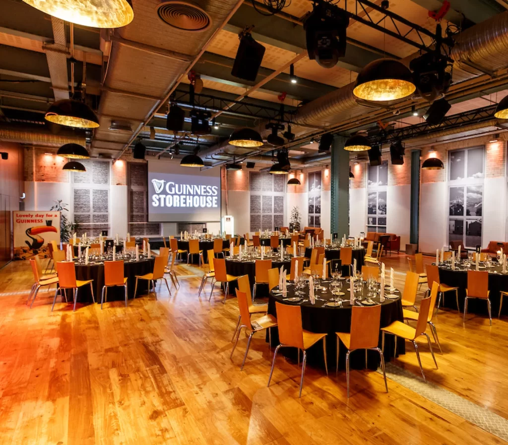 Top event venues in Ireland: The Guinness Storehouse, Dublin 